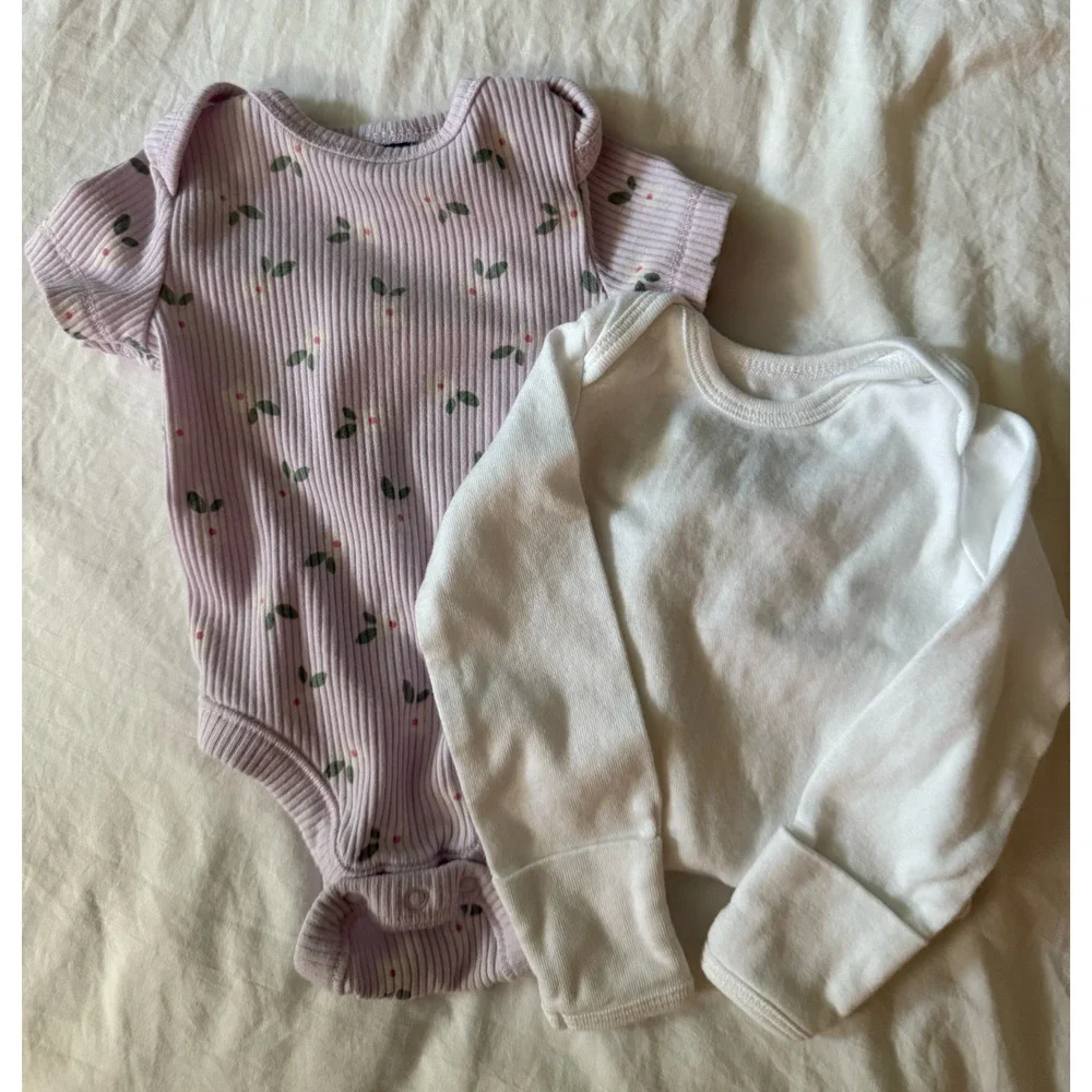Infant Girl Clothing Lot 0-3 Months Baby Girl Clothes Outfit Bundle EUC 4 PIECE